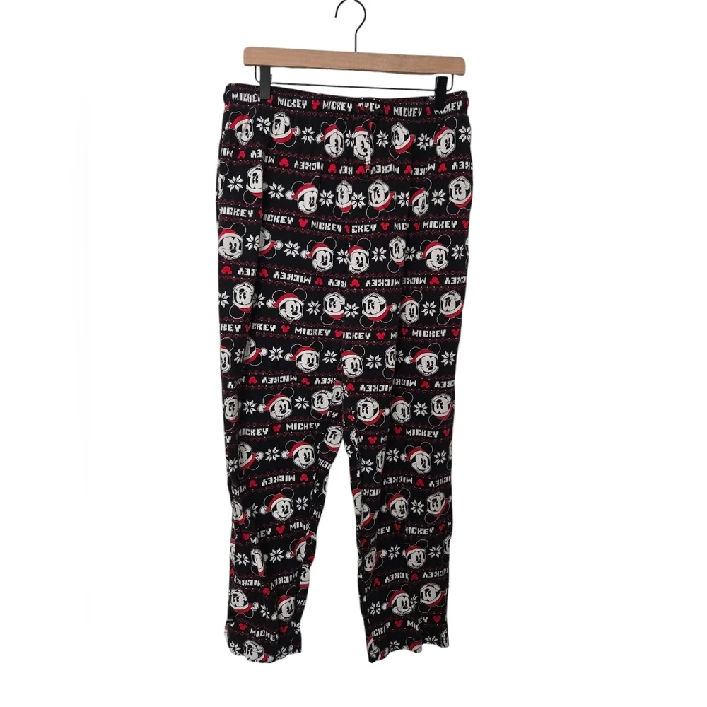 Mickey Mouse Pajama Pants Size Large Euc - Picture 2 of 4